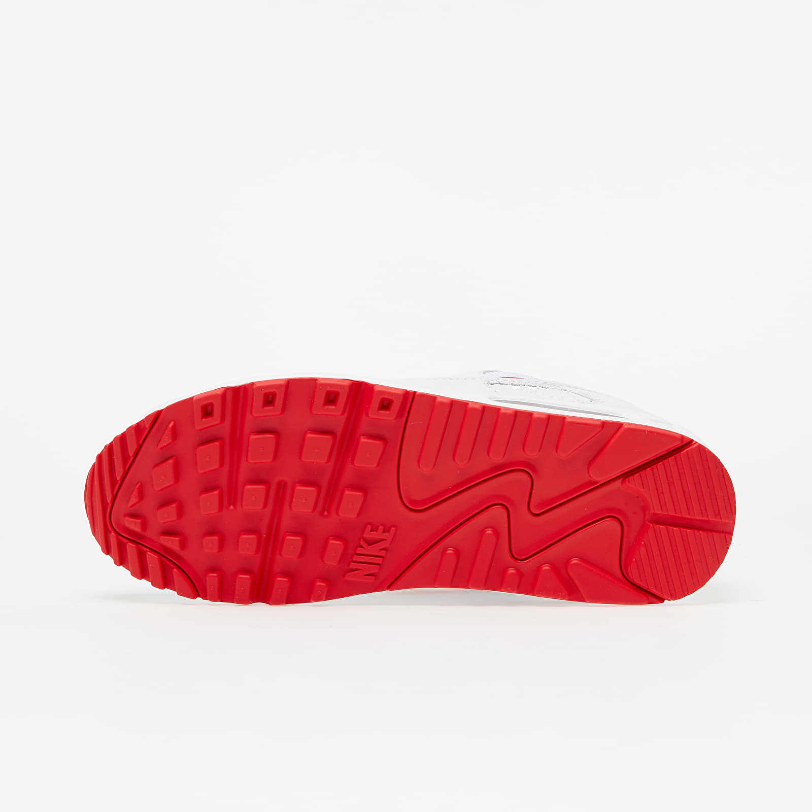 Încălțăminte și sneakerși pentru bărbați Nike Air Max 90 White/ Hyper Red-Black
