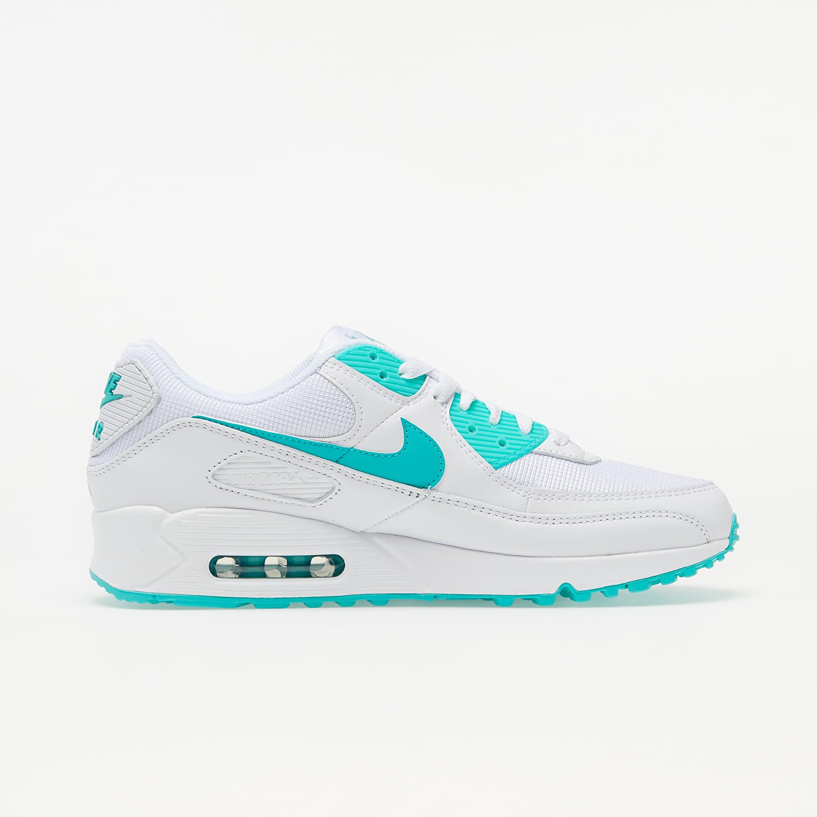 Zapatillas Hombre Nike Air Max 90 White/ Hyper Jade-Black