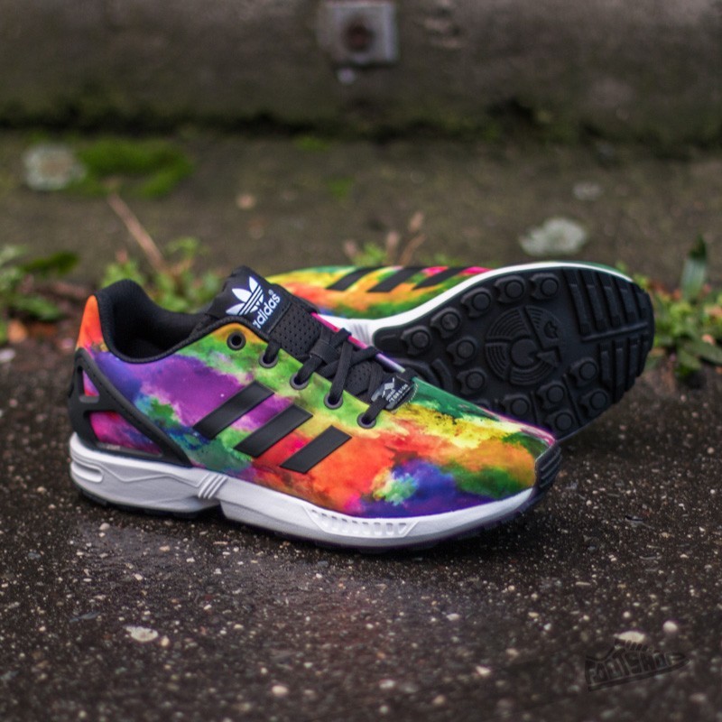 da Scarpe donna adidas ZX Flux K Core Black/ Core Black/ Ftw White
