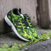 Women s shoes adidas ZX Flux K Core Black Core Black Ftw White Footshop
