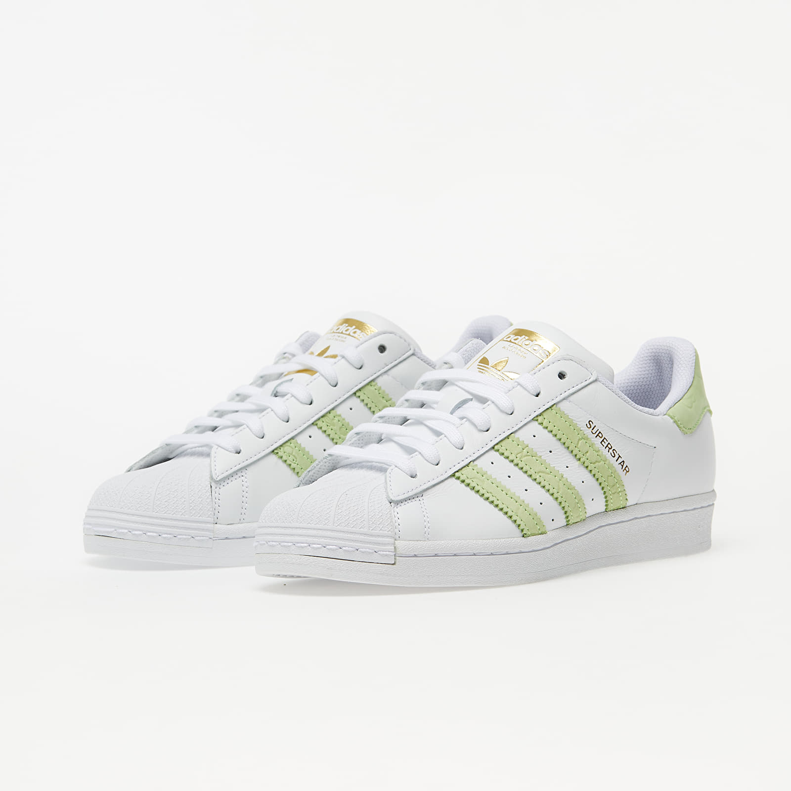 Damen Sneaker und Schuhe adidas Superstar W Ftw White/ Hi-Res Yellow/ Gold Metalic