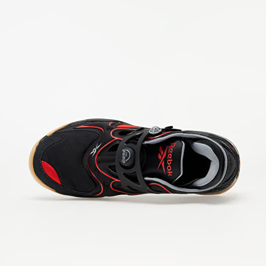 Red and hot sale black reebok pumps