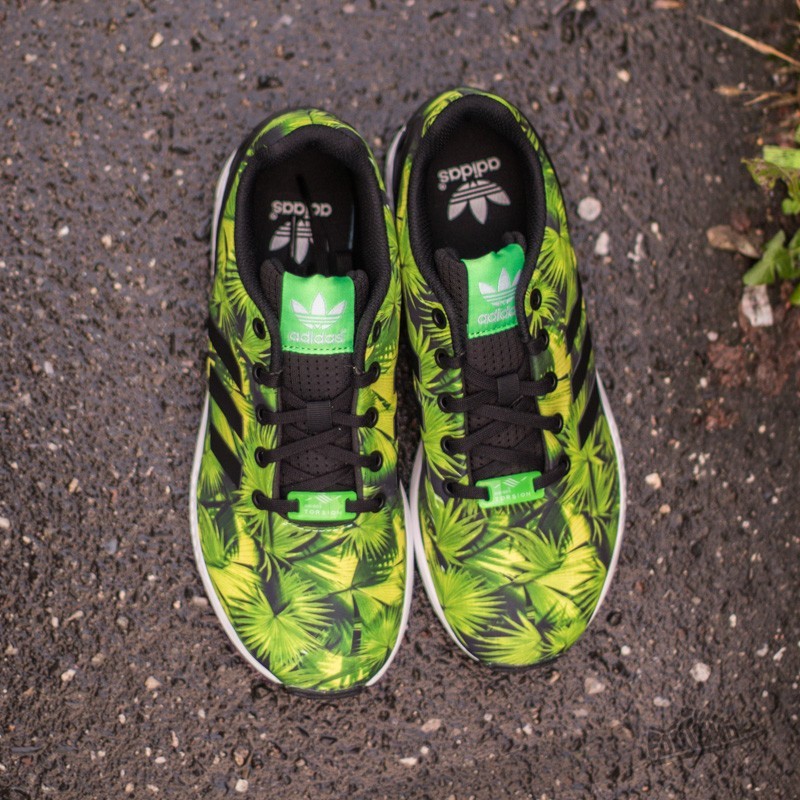 Women's shoes adidas ZX Flux K Core Black/ Core Black/ Ftw White