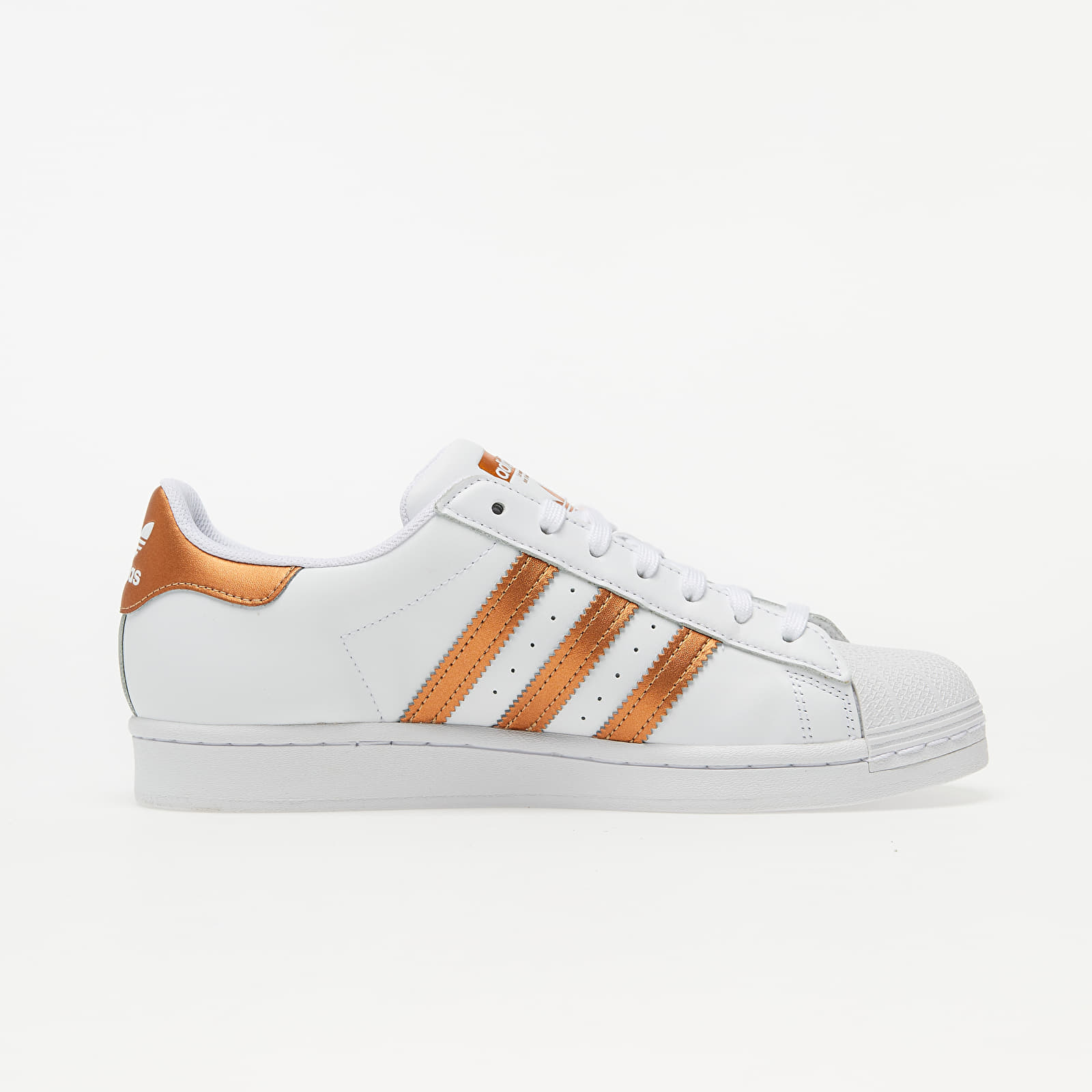 Zapatillas mujer adidas Superstar W Ftw White/ Copper Metalic/ Core Black