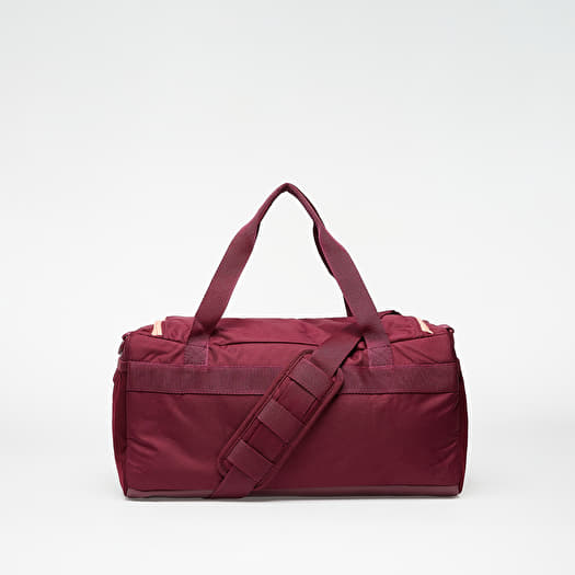 Burgundy nike duffel sales bag