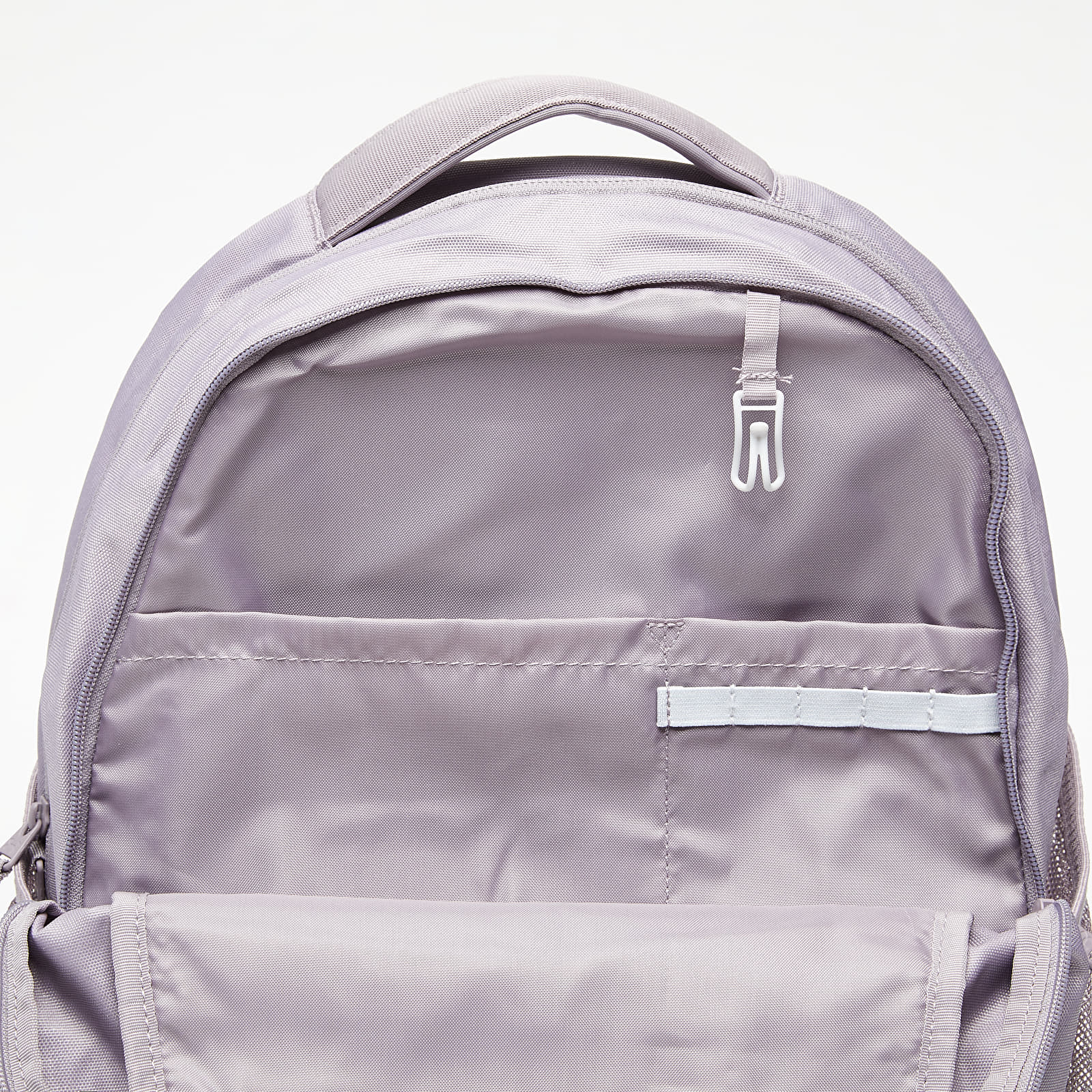 Kuprinės Under Armour Hustle Signature Backpack Slate Purple/ Slate Purple/ Metallic Silver