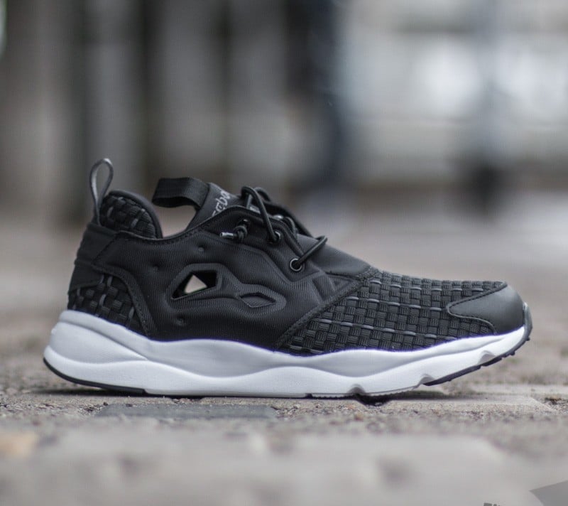 Scarpe donna Reebok Furylite New Woven Black Solid Grey White