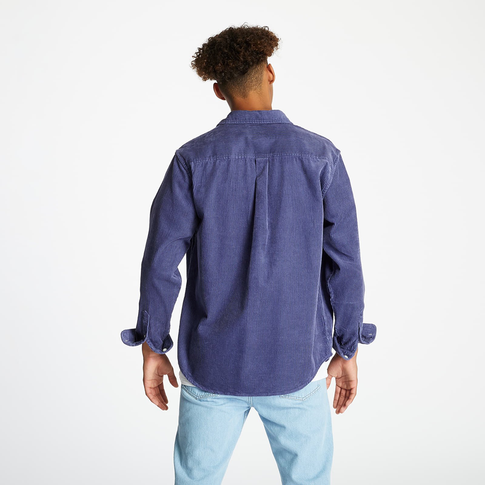 Shirts Carhartt WIP Longsleeve Madison Cord Shirt Cold Viola/ Black