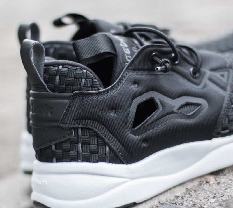 Women s shoes Reebok Furylite New Woven Black Solid Grey White