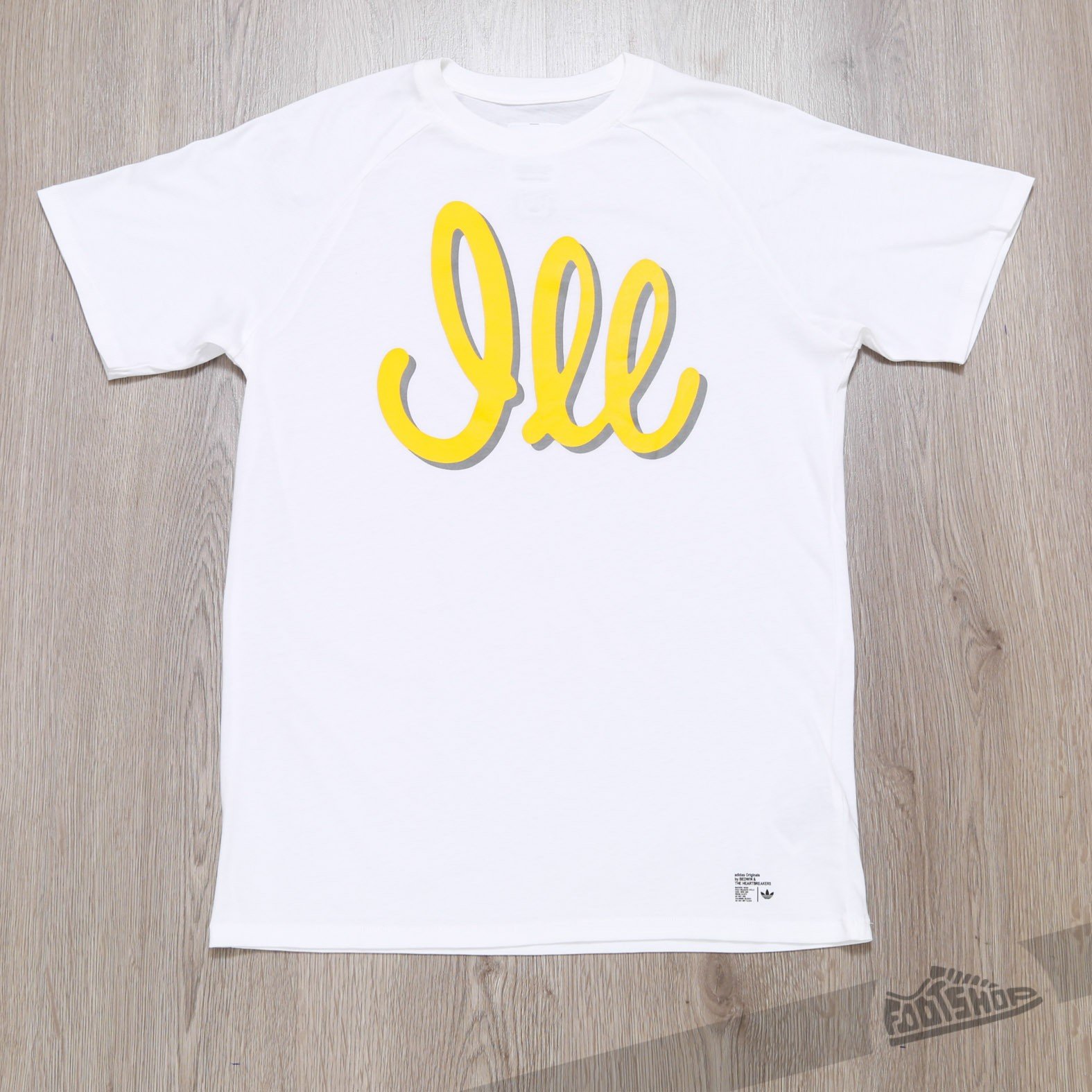 T-Shirts und Hemden adidas Originals x Bedwin & Heartbreakers Ill T-Shirt White/ Yellow