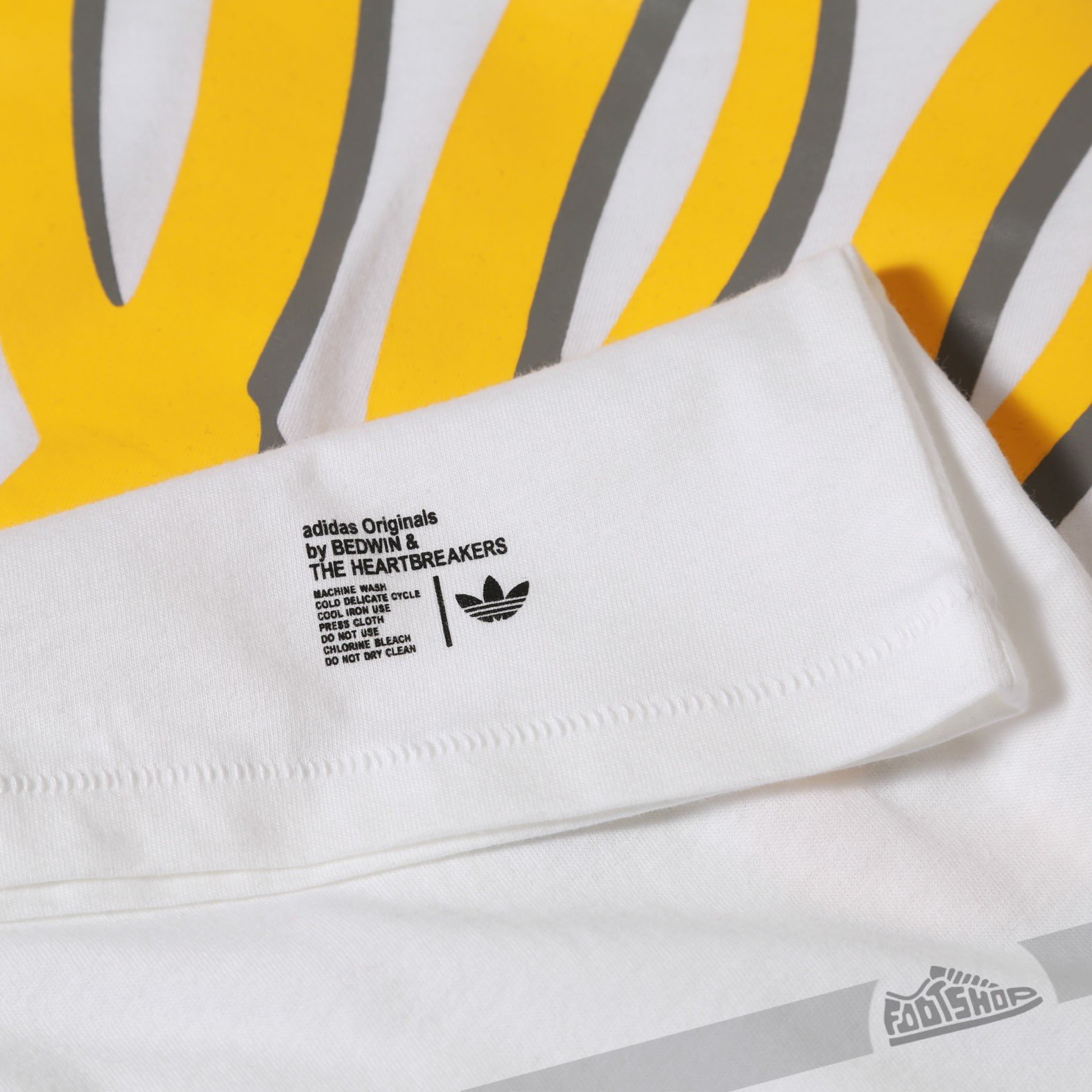 T-Shirts und Hemden adidas Originals x Bedwin & Heartbreakers Ill T-Shirt White/ Yellow