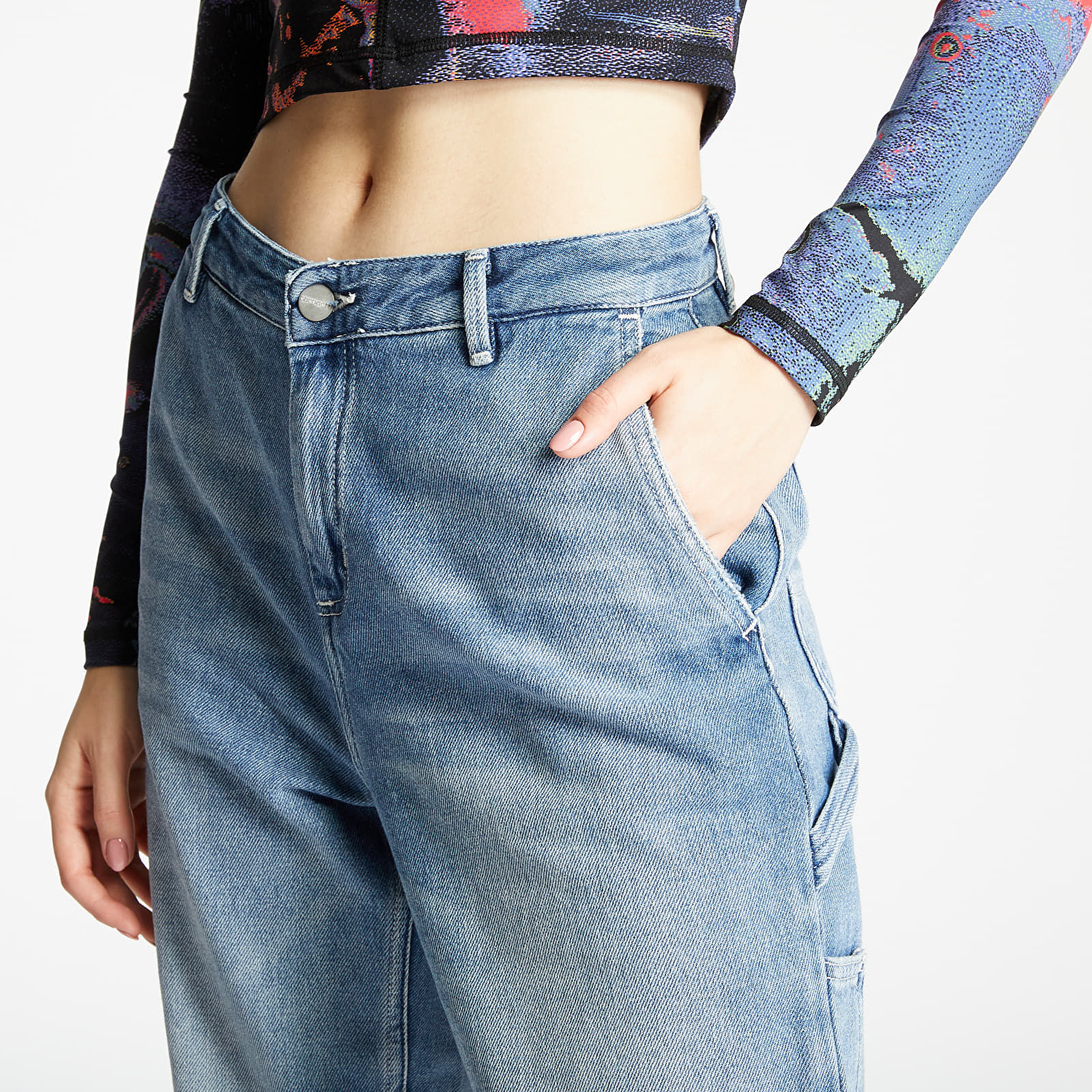 Nadrágok Carhartt WIP W' Pierce Pants Blue
