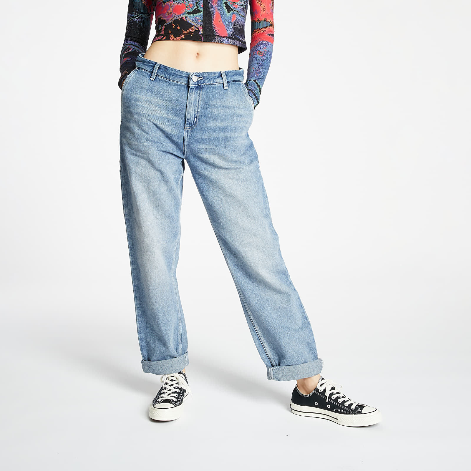 Nadrágok Carhartt WIP W' Pierce Pants Blue