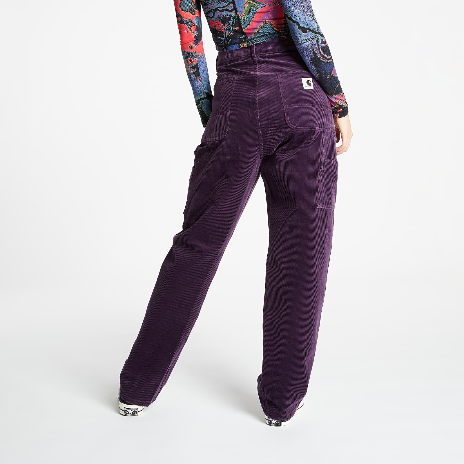 Pants Carhartt WIP W' Pierce Pants Straight Boysenberry