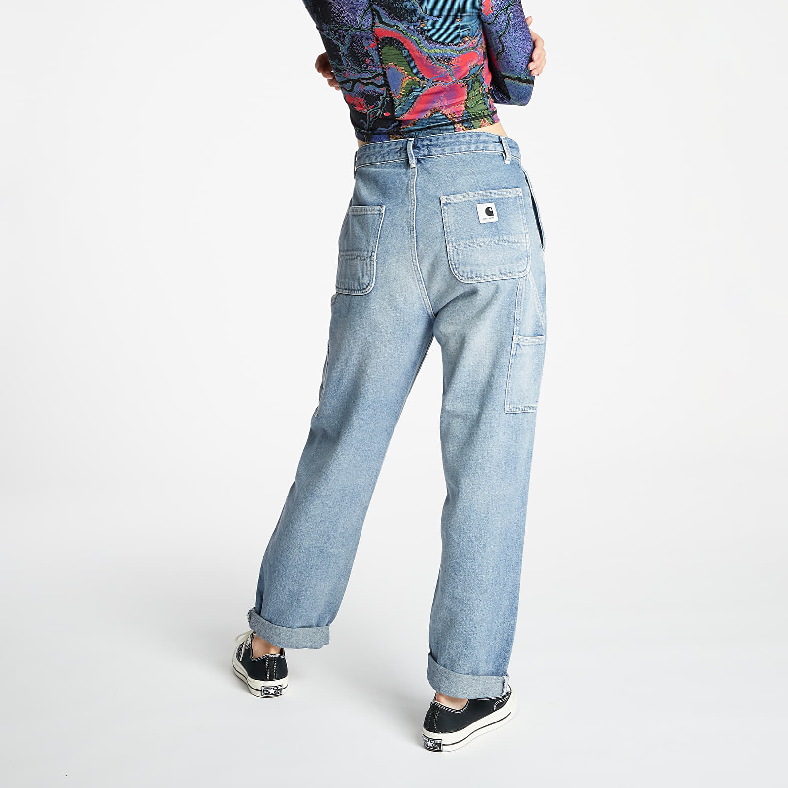 Nadrágok Carhartt WIP W' Pierce Pants Blue