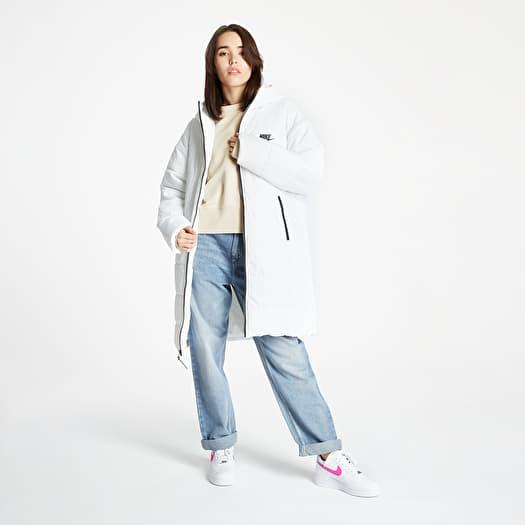 Coats Nike Sportswear Synthetic Fill Parka White Black Black