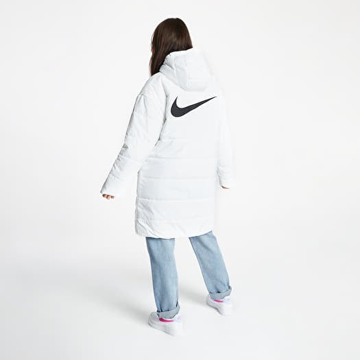 Coats Nike Sportswear Synthetic Fill Parka White Black Black Footshop