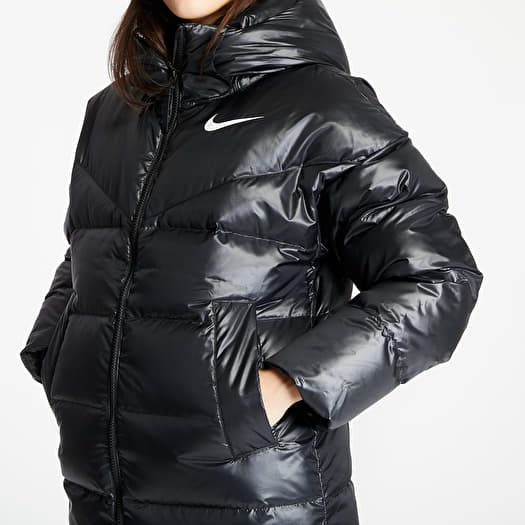 Nike Sportswear Down Parka Black/ Mystic Stone/ White | Footshop