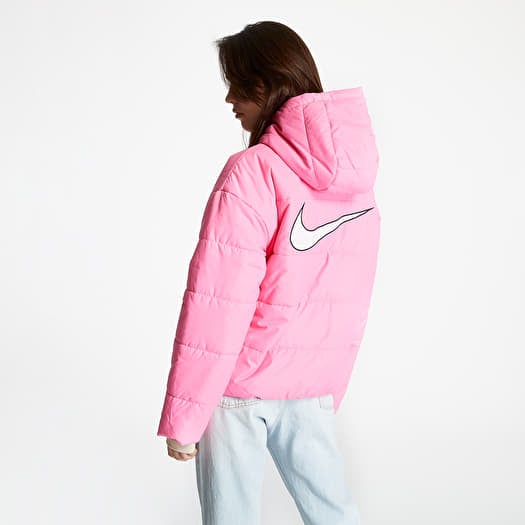 Pink and black nike windbreaker on sale