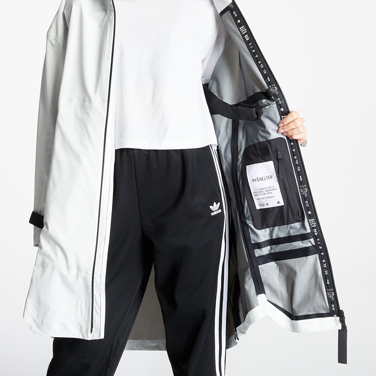 Adidas duster coat discount