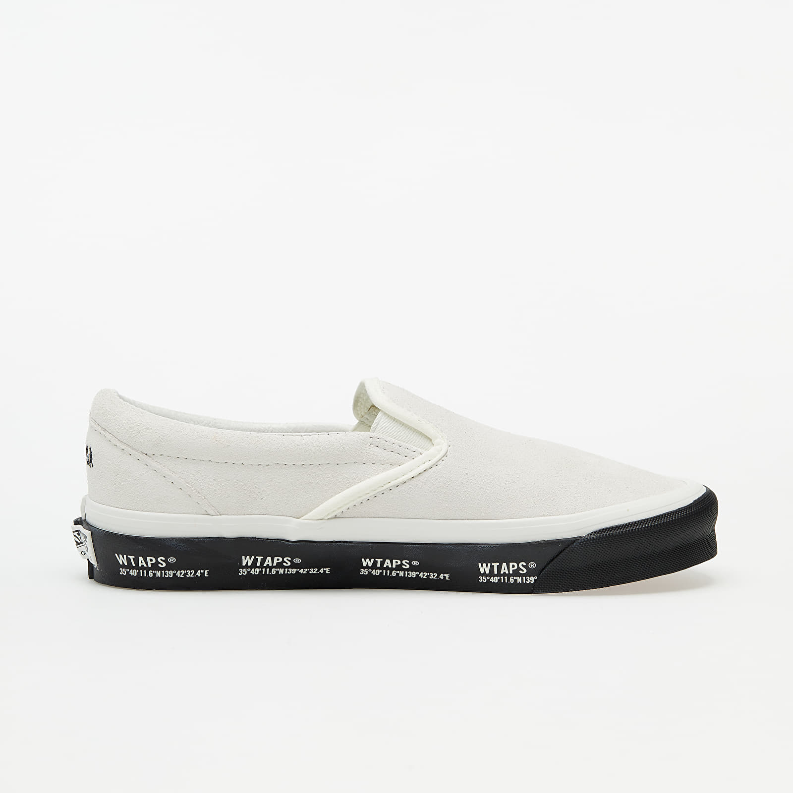Men s shoes Vans Vault OG Classic Slip On Wtaps Gps White Footshop