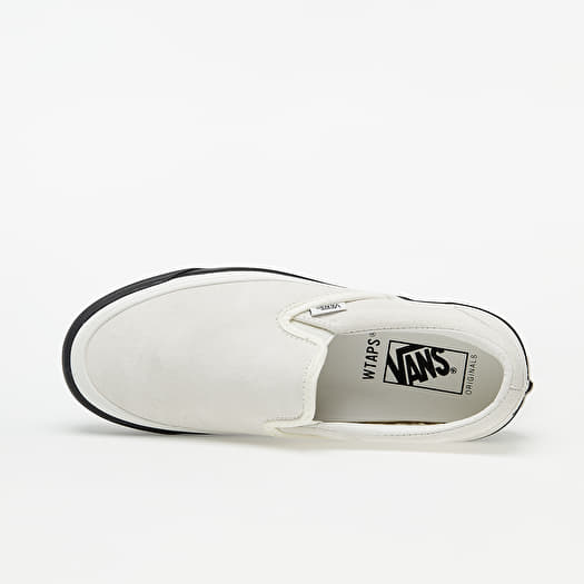 Vans slip on pro classic white black cheap