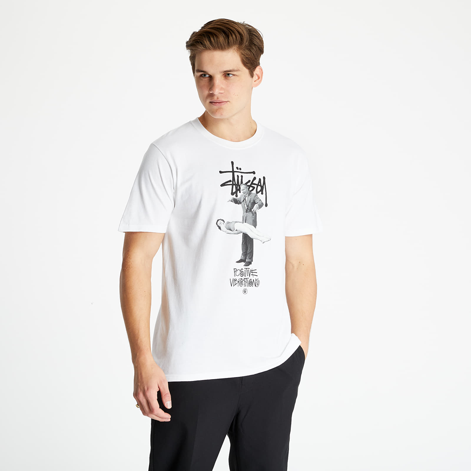Camisetas Stüssy Levitate Tee White