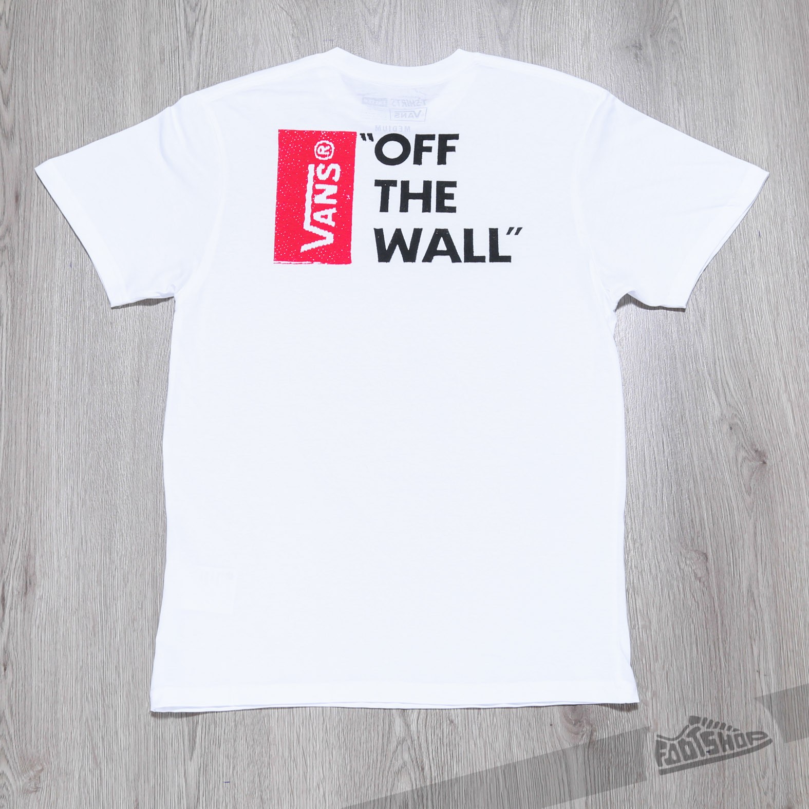 T-Shirts Vans Man Vans Off The Wall II White