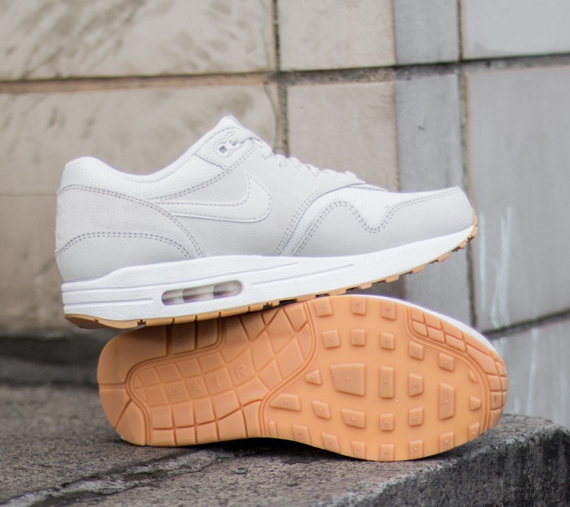 air max 1 white platinum gum