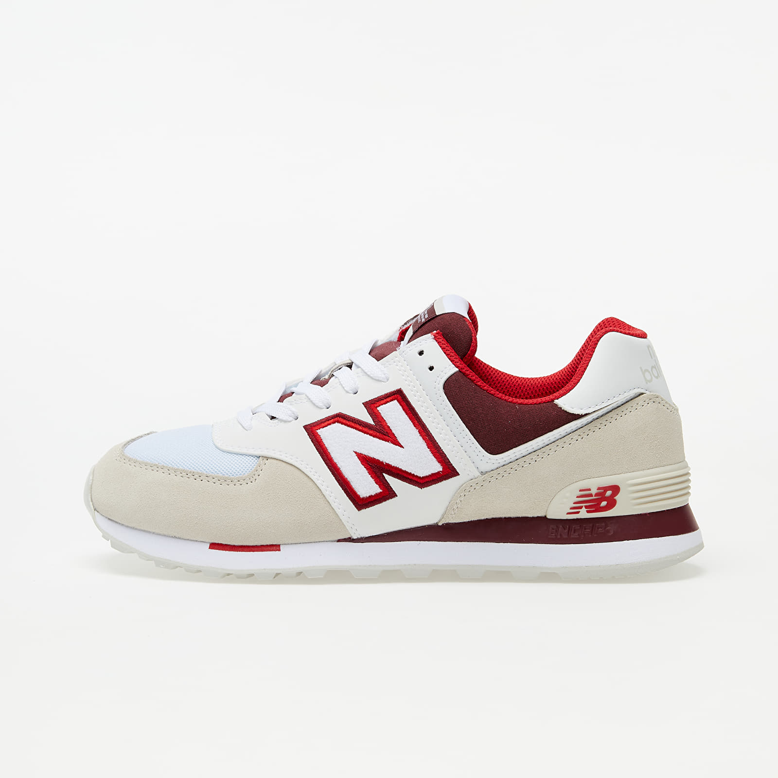 New balance ml574 sneaker on sale red