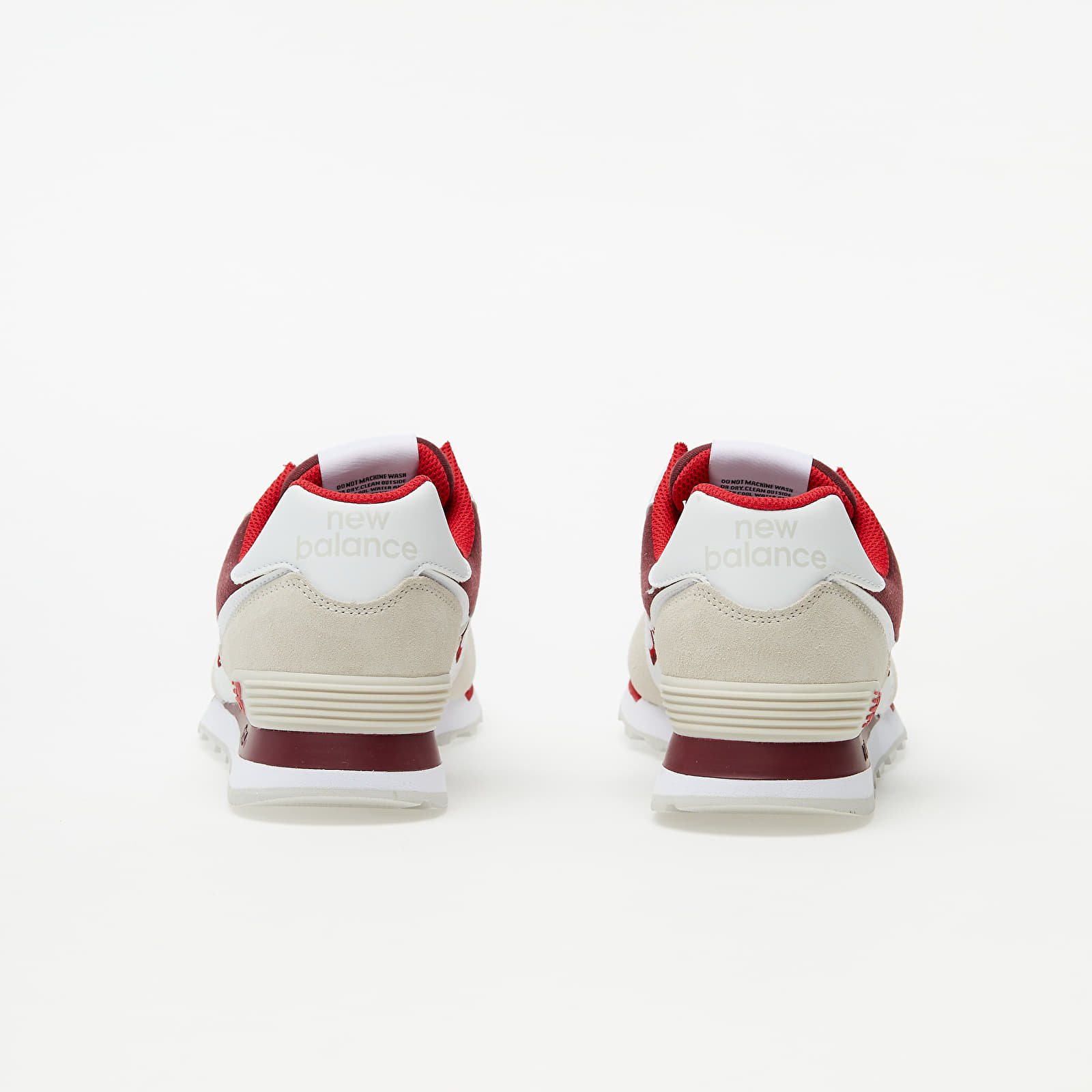Pánske tenisky a topánky New Balance 574 Beige/ White/ Red