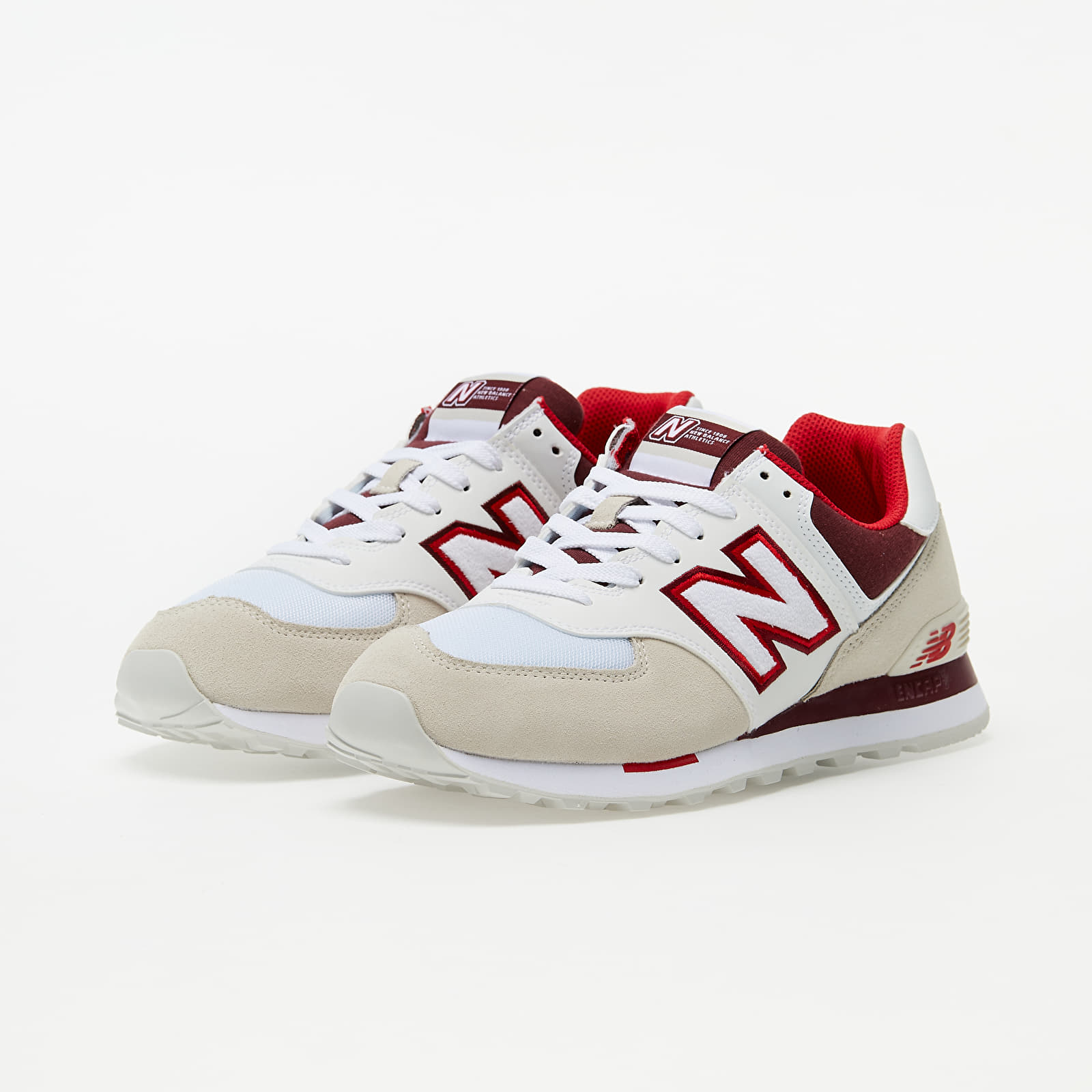 New balance beige deals et rouge