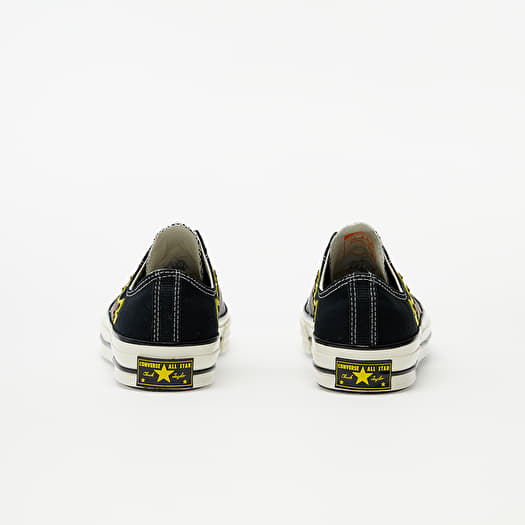 Black and yellow converse chuck taylors sale