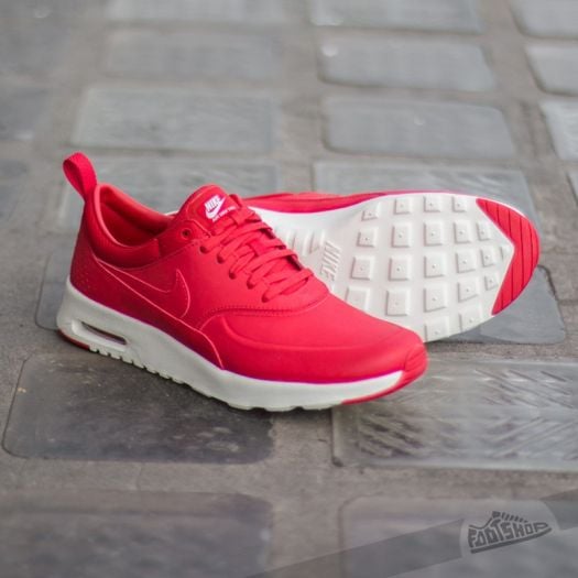 Women s shoes Wmns Nike Air Max Thea Premium University Red University Red Sl White Footshop