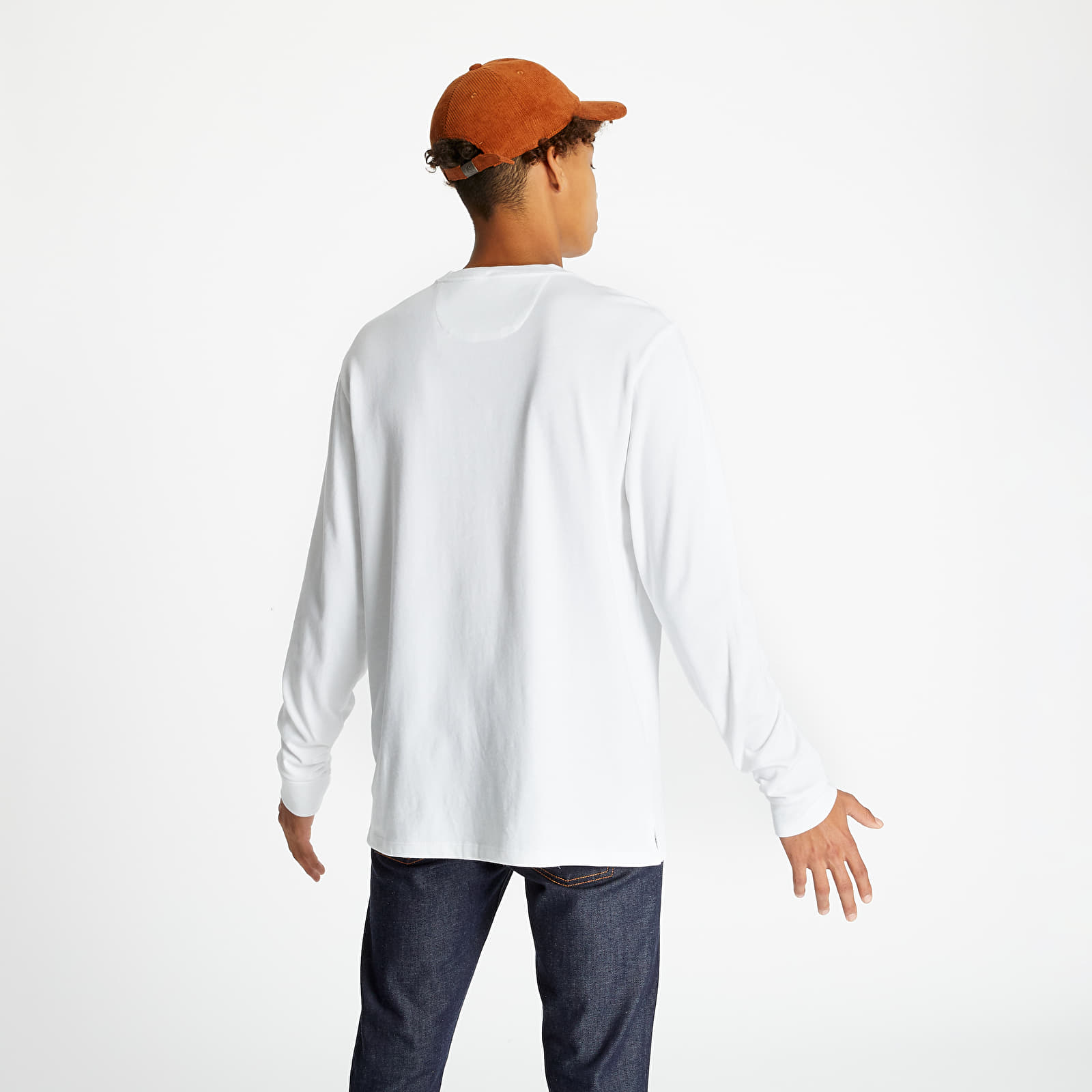 T-Shirts Vans Check Through Longsleeve Tee White
