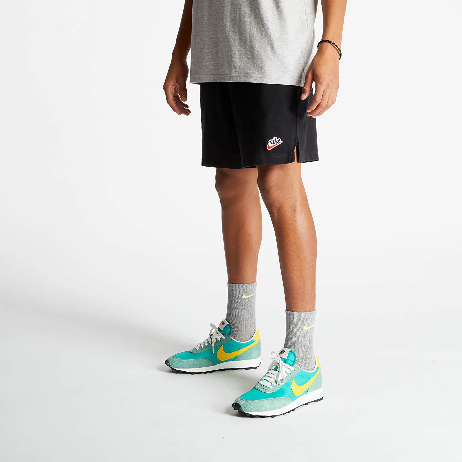 Shorts Nike Sportswear Heritage Gym Shorts Black Footshop