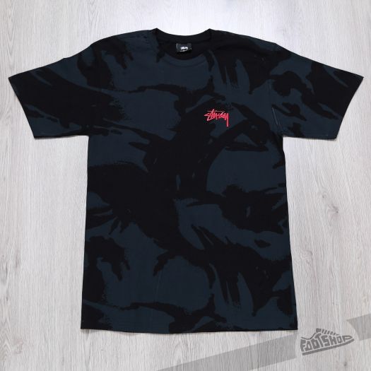 T-Shirts and shirts Stüssy Camo Stock Tee Black (1903646 camo P