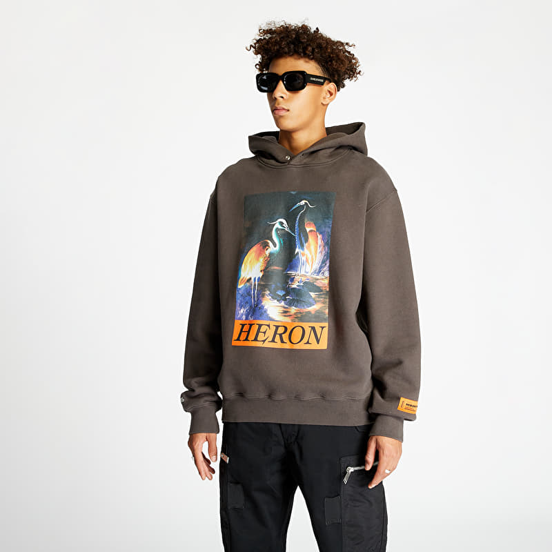 Sweatshirt HERON PRESTON Hoodie Onyx