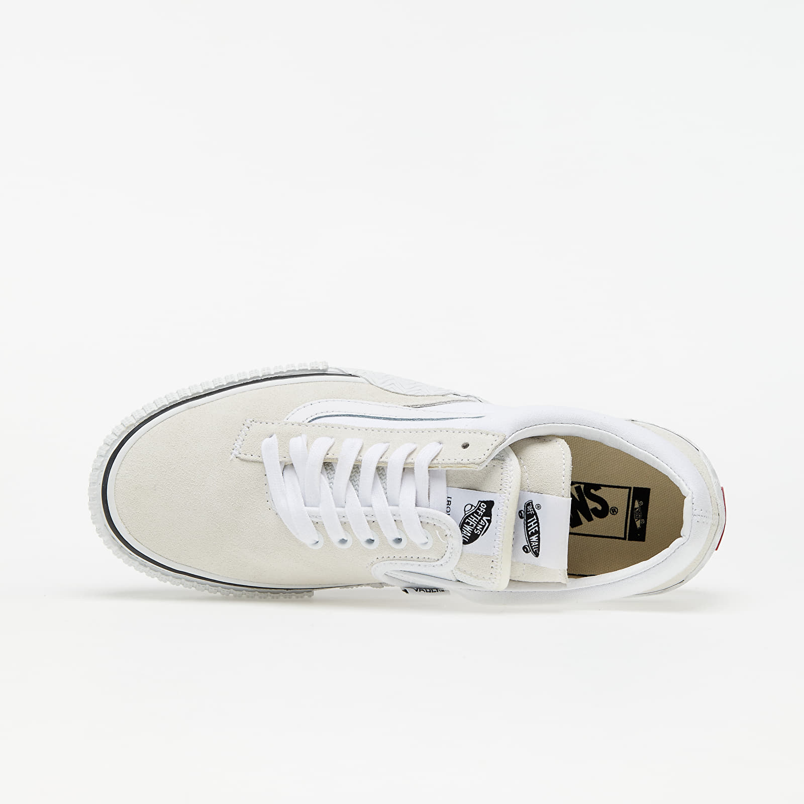 Scarpe uomo Vans Vault Cap Mash Lo LX (Suede/ Cavas) WHite/ White