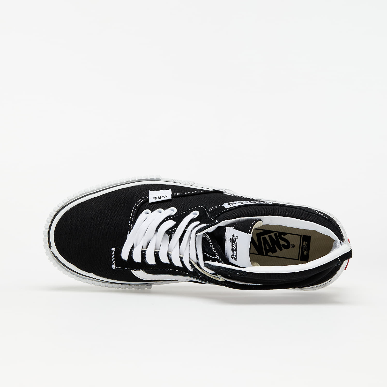 Men's shoes Vans Vault Cap Mash Hi LX (Suede/ Canvas) Black/ White
