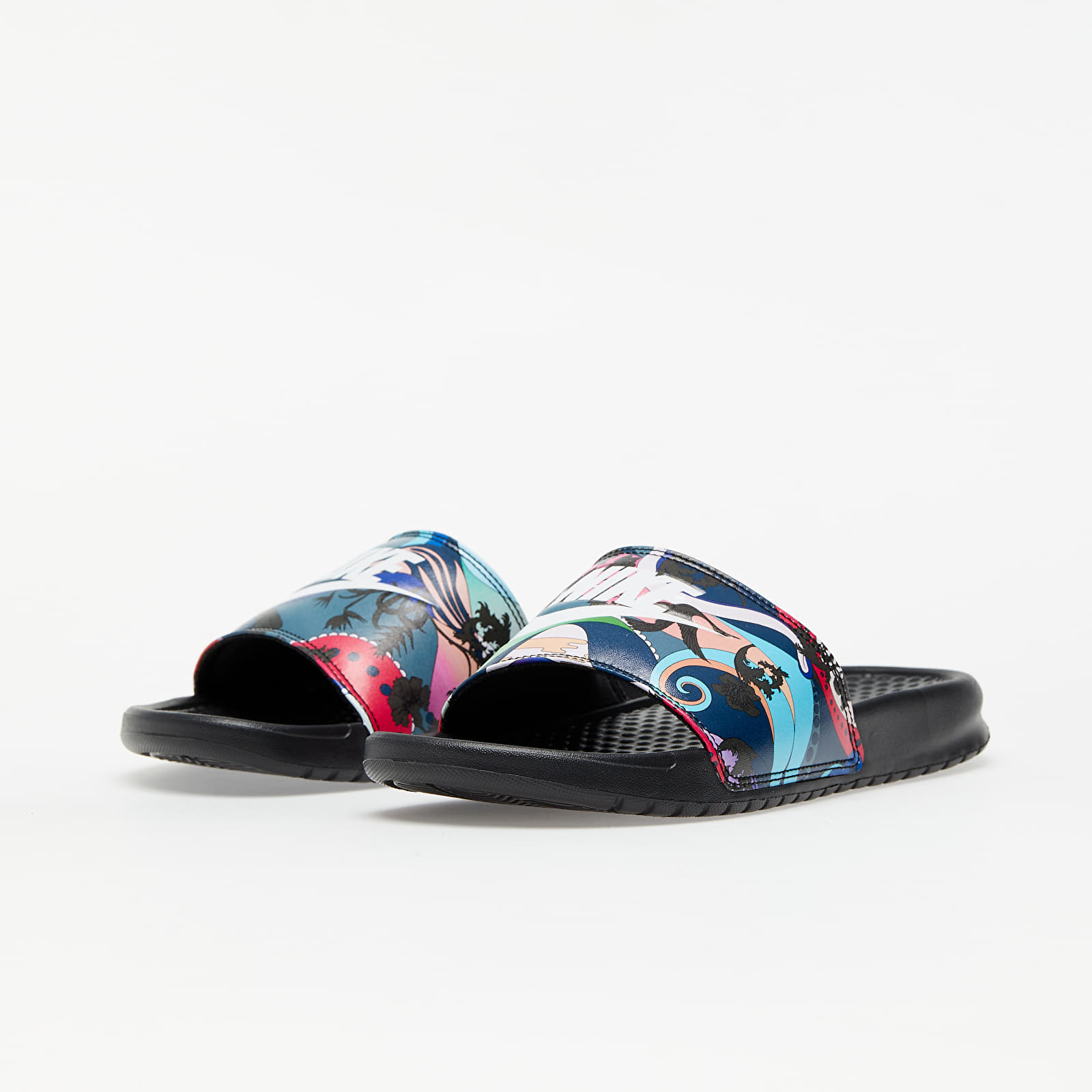 Women s shoes Nike Benassi JDI Black White Footshop