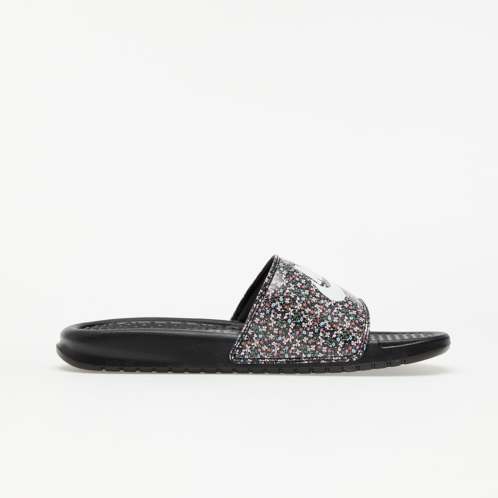 Buty damskie Nike Benassi JDI Black/ White-Lt Arctic Pink-Baltic Blue