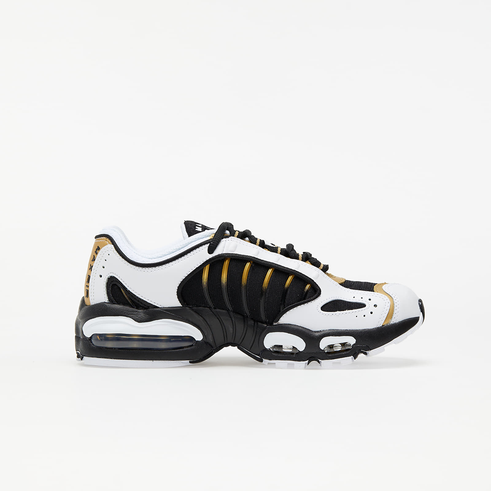 Women's shoes Nike Air Max Tailwind IV GS Black/ Metallic Gold-White