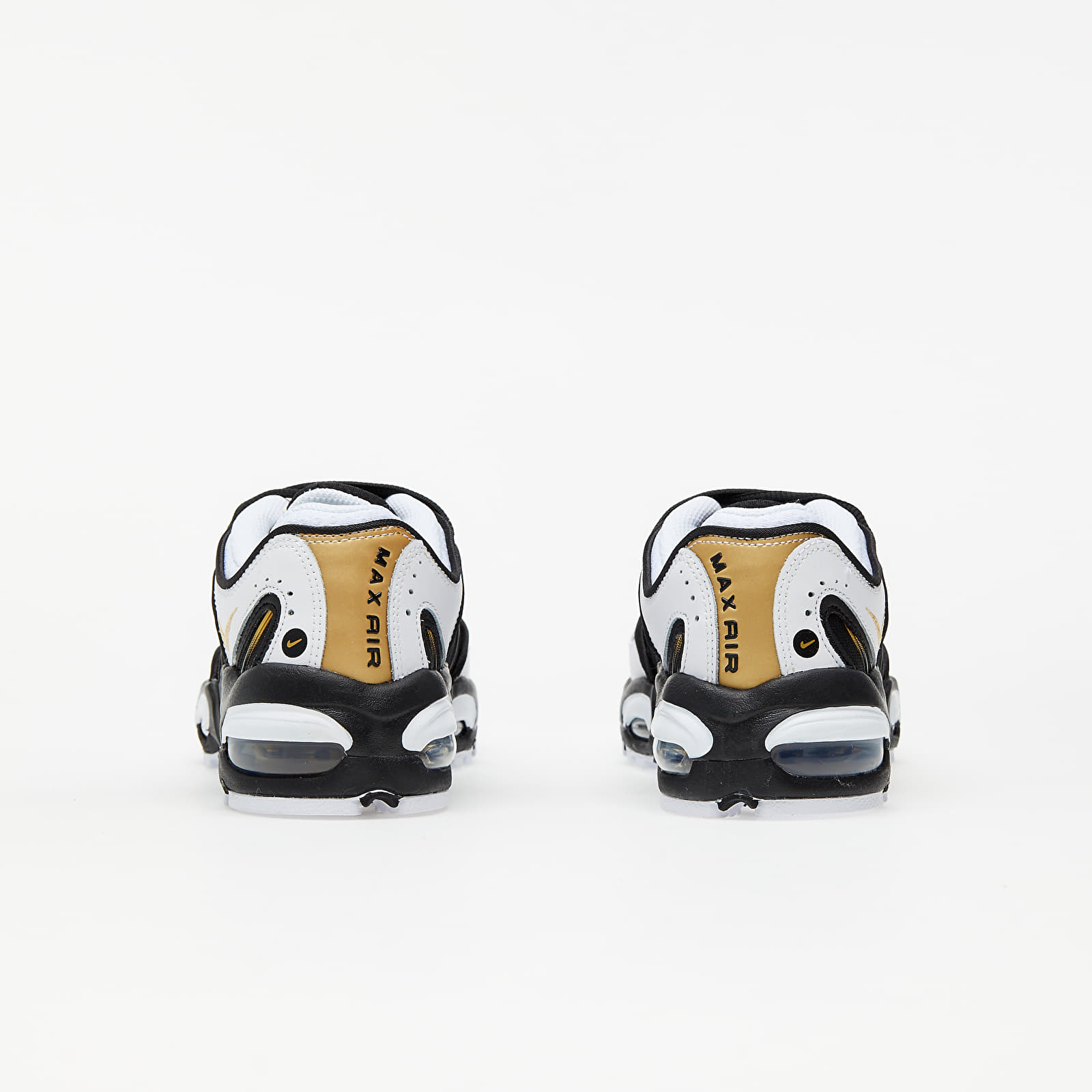 Women's shoes Nike Air Max Tailwind IV GS Black/ Metallic Gold-White