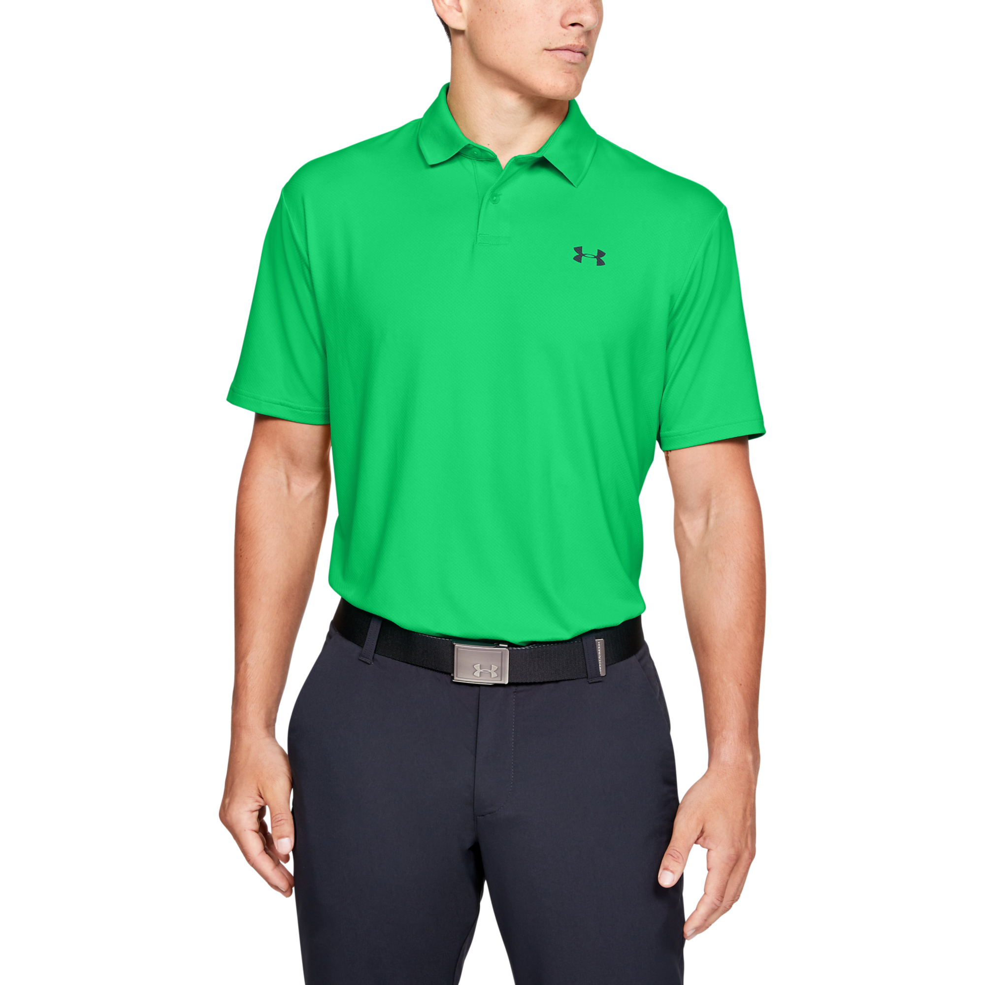 Majice T-shirt Under Armour Performance Polo 2.0 Green