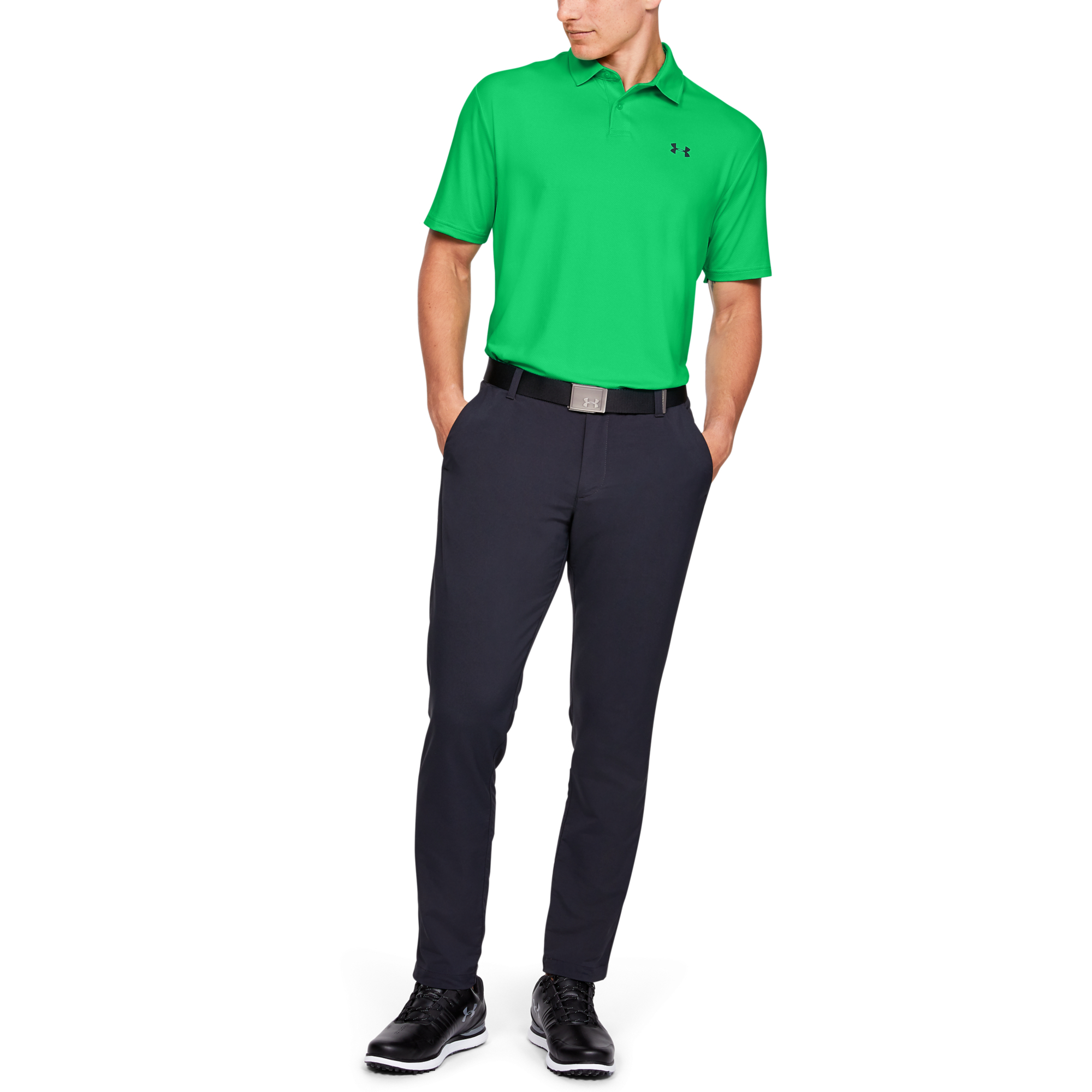 Majice T-shirt Under Armour Performance Polo 2.0 Green
