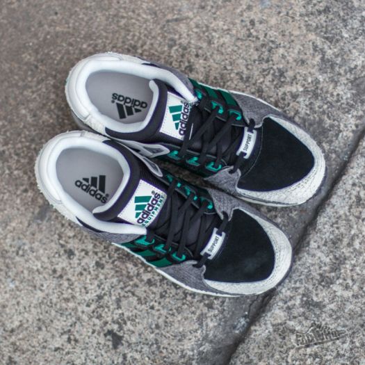 adidas Equipment Support 93 W Core Black Equipment Green Off White Footshop