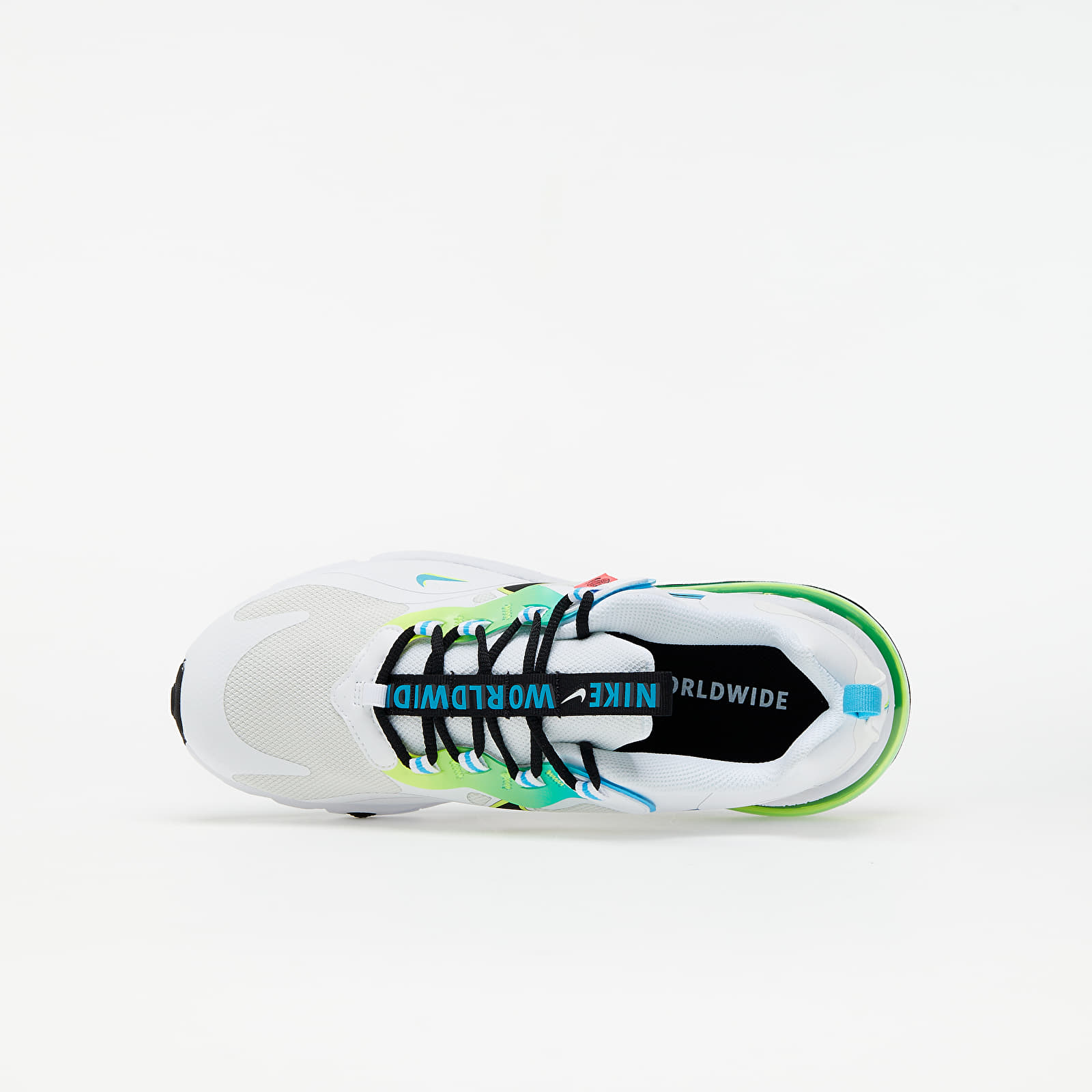 Scarpe e sneakers bambini Nike Air Max 270 React GS White/ Black-Blue Fury-Volt