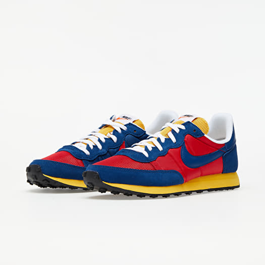 Nike blue yellow best sale red