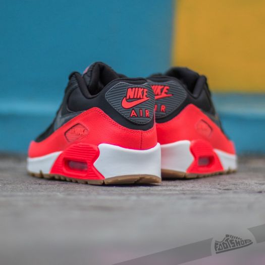Nike women's air max 90 black and red shoes 607a 2025